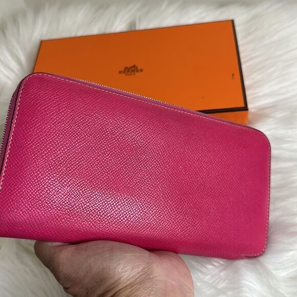 💯Authentic Hermes Azap zipped Long Wallet 🍀 - Picture 13 of 16